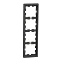 Cadre de finition D-Life MTN4040-6534 anthracite 4 postes