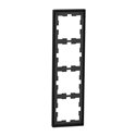 Cadre de finition D-Life MTN4040-6534 anthracite 4 postes