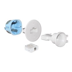 Lot de 10 Boîtes d'applique DCL Ø54 mm douille E27