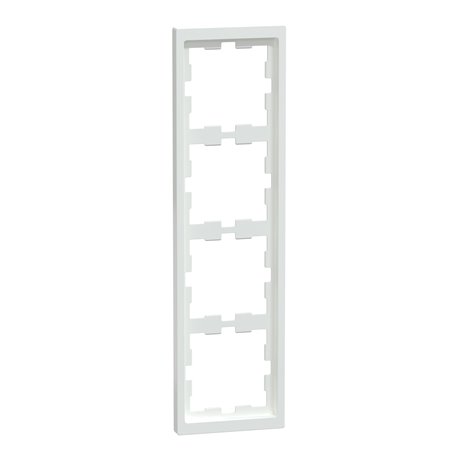 Cadre de finition D-Life MTN4040-6535 blanc lotus 4 postes