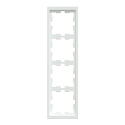 Cadre de finition D-Life MTN4040-6535 blanc lotus 4 postes