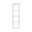 Cadre de finition D-Life MTN4040-6537 blanc nordic mat 4 postes