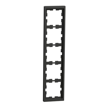 Cadre de finition D-Life MTN4050-6534 anthracite 5 postes