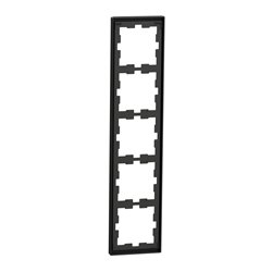 Cadre de finition D-Life MTN4050-6534 anthracite 5 postes