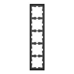 Cadre de finition D-Life MTN4050-6534 anthracite 5 postes