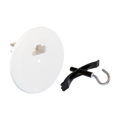 Lot de 5 Kits couvercle + piton Tangentielle + Accessoires de fixation luminaire 60 mm Lot de 5 Kits couvercle + piton Tangentielle + Accessoires de fixation luminaire 60 mm