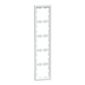 Cadre de finition D-Life MTN4050-6535 blanc lotus 5 postes