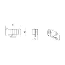 Lot de 10 Capots DCL pour étanchéité