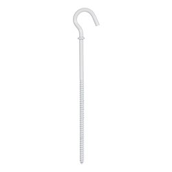 Lot de 10 Pitons L95 mm Blanc