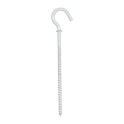 Lot de 10 Pitons L80 mm Blanc