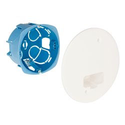 Lot de 10 boites d'applique Ø67/68 mm sans douille DCL prof 40 mm
