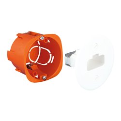 Lot de 10 boites d'applique Ø54 mm sans douille DCL prof 40 mm