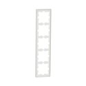 Cadre de finition D-Life MTN4050-6537 blanc nordic mat 5 postes
