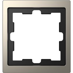 Cadre de finition métal D-Life MTN4010-6550 nickel 1 poste