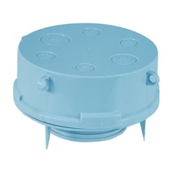 Boîte de centre Pour incorporation béton lisse Ø145 mm 960°C