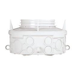 Lot de 5 boites de centre Pour incorporation béton dés-operculable Ø145 mm