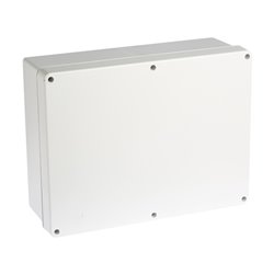 Boîte de dérivation étanche Industrie avec couvercle standard 360x270x125 mm