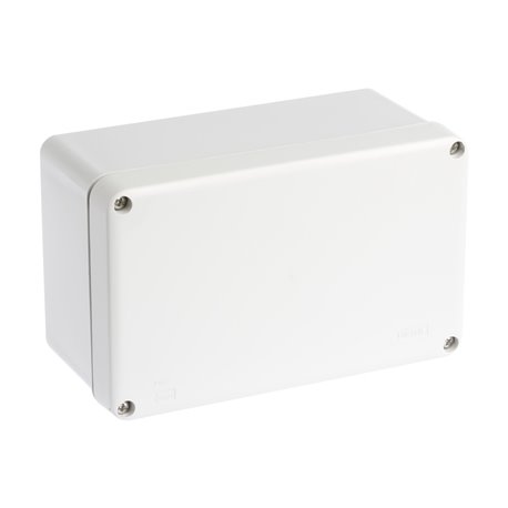 Boîte de dérivation étanche Industrie avec couvercle standard 165x100x70 mm