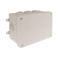 Lot de 25 boîtes de dérivation étanches Super éco 650°C 155x110x80 mm 8 entrées