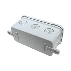 Lot de 5 boîtes de dérivation étanches Mono-matière 80x40x40 mm 8 entrées