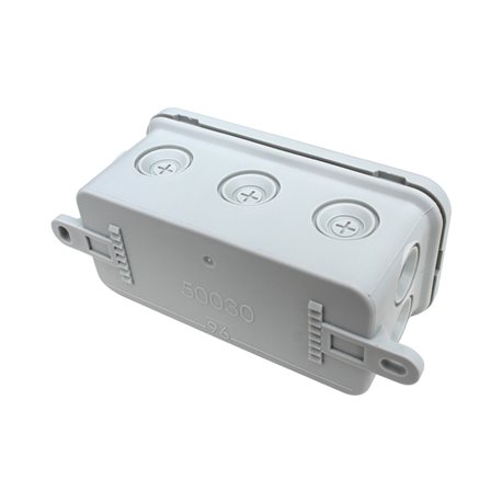 Lot de 5 boîtes de dérivation étanches Mono-matière 80x40x40 mm 8 entrées