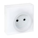Prise 2P Blanc