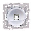 Prise RJ45 Grade 3 TV Cat6A Silver