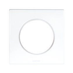 Pack de 50 Plaques 1 poste Blanc