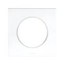 Pack de 50 Plaques 1 poste Blanc