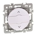 Commande de volet roulant Double poussoir Blanc