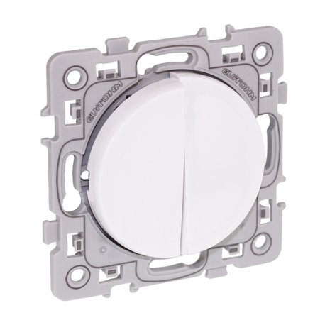 Lot de 10 Commandes Double va et vient Blanc