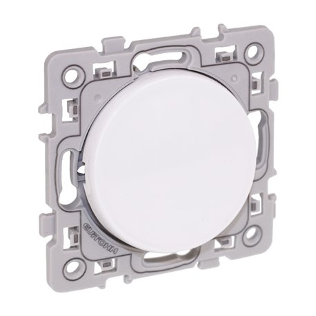 Lot de 10 Commandes Va et vient avec voyant Blanc Lot de 10 Commandes Va et vient avec voyant Blanc