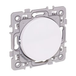 Lot de 10 Commandes Interrupteur/va et vient Blanc