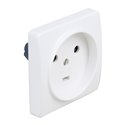 Socle de prise 2P+T Blanc