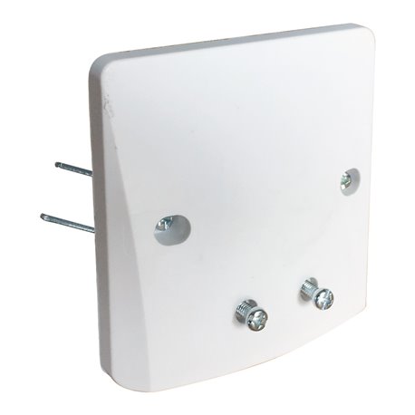 Lot de 10 sorties de câbles ECO à grilles IP44 16/20A Vis apparentes