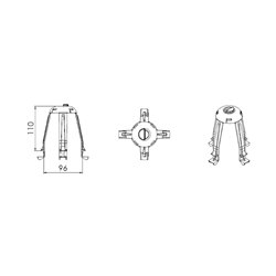 Lot de 5 Protections de spot Standard 