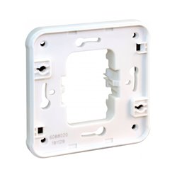 Cadre support Simple pour interrupteurs/prises Blanc