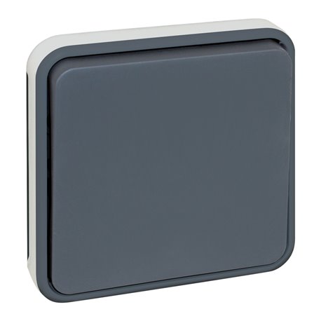 Commande Bouton-poussoir Gris Commande Bouton-poussoir Gris