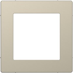 Cadre de finition pour méca 45x45 mm Unica D-Life MTN4089-6033 blanc sable 1 poste