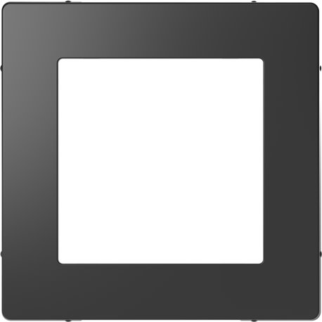 Cadre de finition pour méca 45x45 mm Unica D-Life MTN4089-6034 anthracite 1 poste