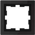 Cadre de finition verre D-Life MTN4010-6503 noir 1 poste