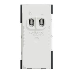 Chargeur USB double 15W type A+C Unica NU301654 anthracite 1 module mécanisme seul