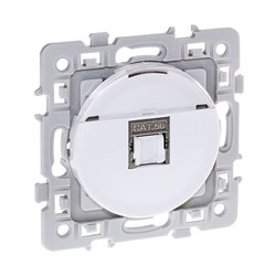Pack de 20 Prises RJ45 UTP Cat5E Blanc