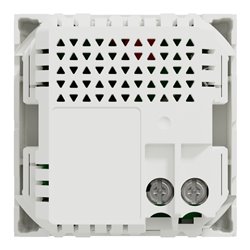 Chargeur USB double 5Vcc 2,4A type A+C Unica NU301818 Blanc 2 modules mécanisme seul