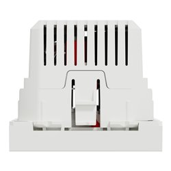 Chargeur USB double 5Vcc 2,4A type A+C Unica NU301818 Blanc 2 modules mécanisme seul