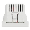 Chargeur USB double 5Vcc 2,4A type A+C Unica NU301818 Blanc 2 modules mécanisme seul