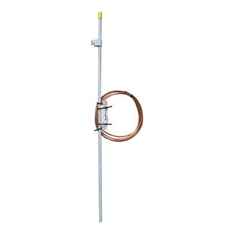 Piquet de terre Kit cruciforme galvanisé 1m