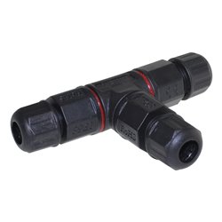 Lot de 5 Connexions étanches En T pour 3G0.75 à 3G1.5mm²