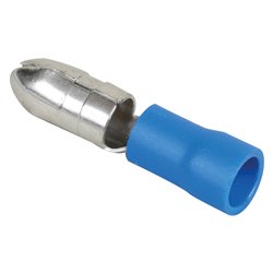 Lot de 50 Cosses rondes mâles Ø2,7 mm 1,5 à 2,5 mm²