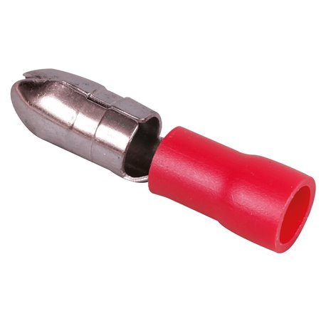 Lot de 50 Cosses rondes mâles Ø2,7 mm 0,5 à 1,5 mm²